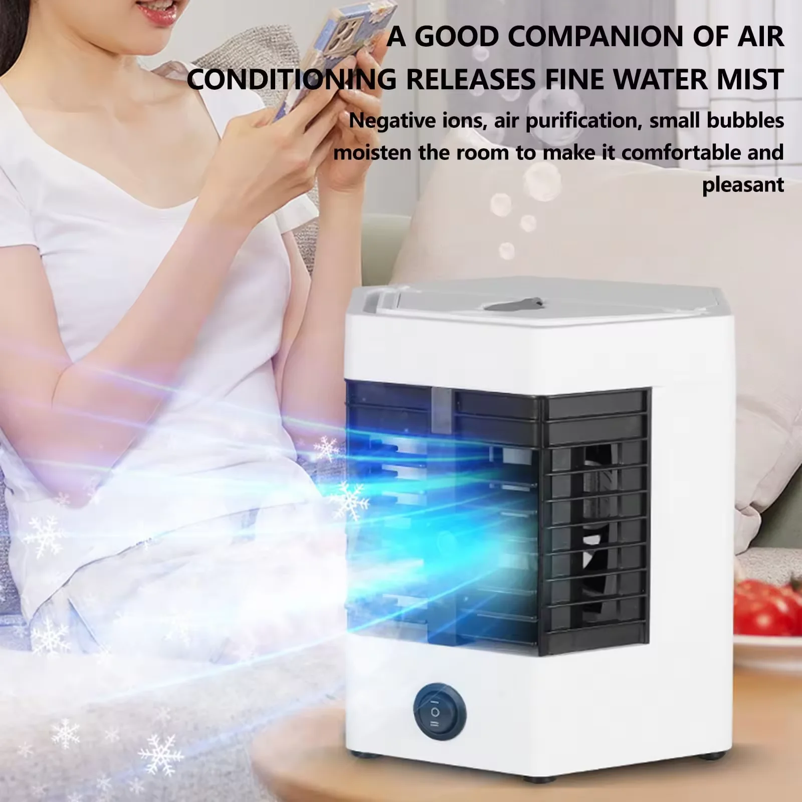 Best Selling Portable Mini Air Cooler ABS PP Smart Evaporative 5V