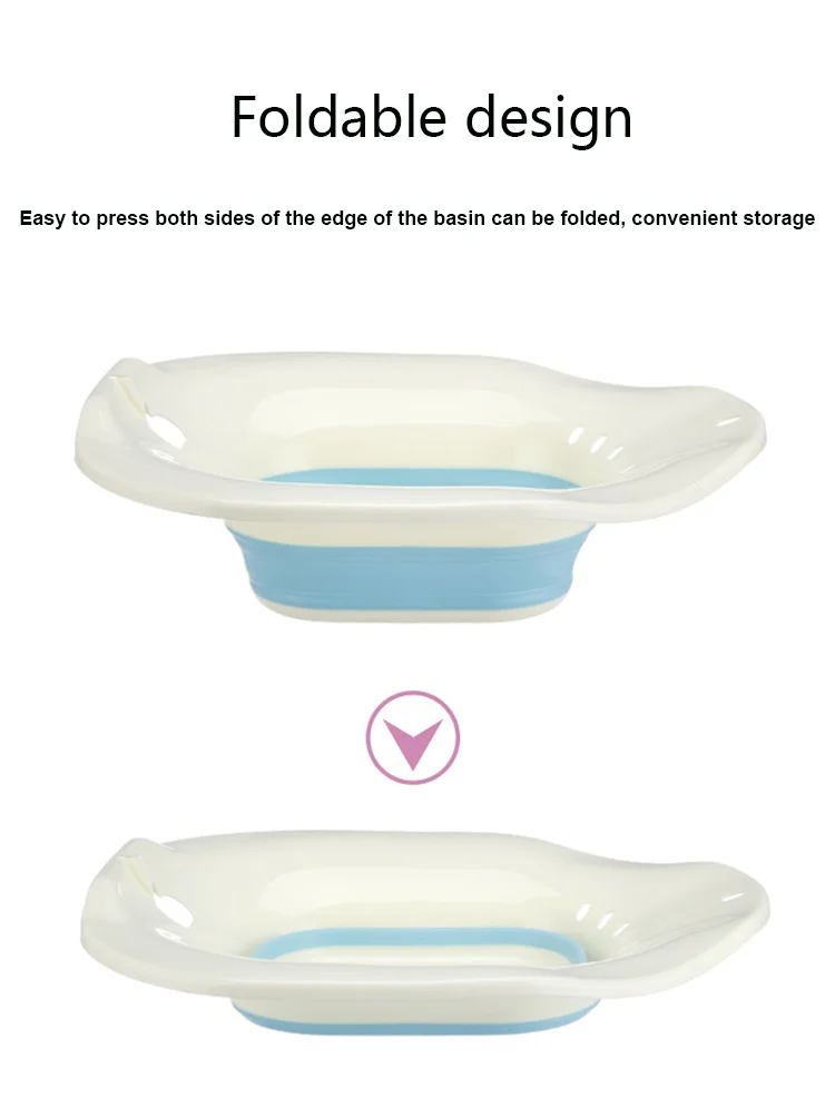 Portable Foldable Plastic Sitz Bath Tubs Hip Basin Bidet Yoni Steam