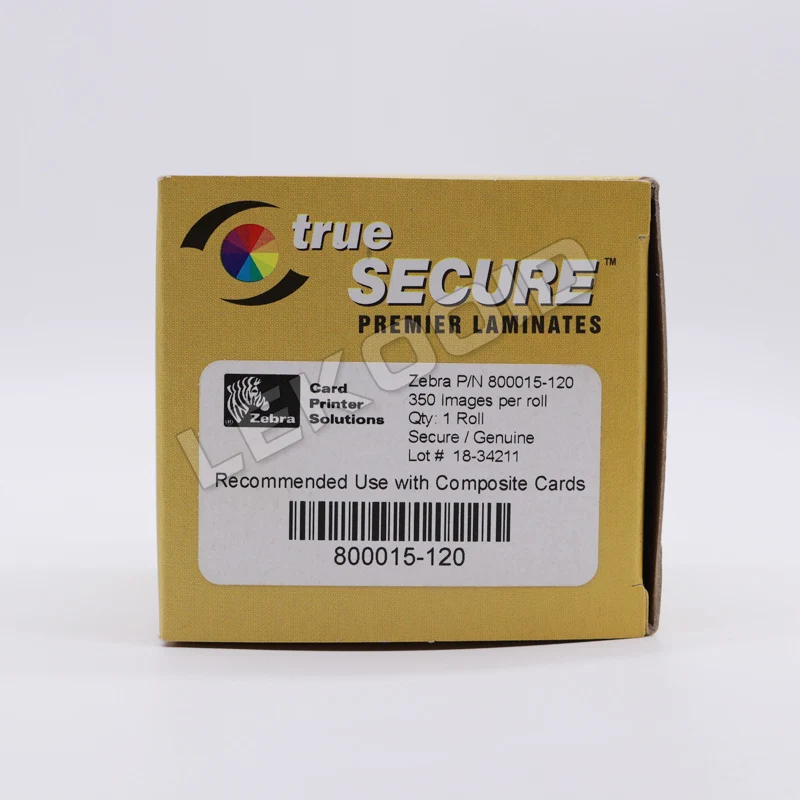Original Zebra P330i Secure Holograph Varnish Overlay 800015-120