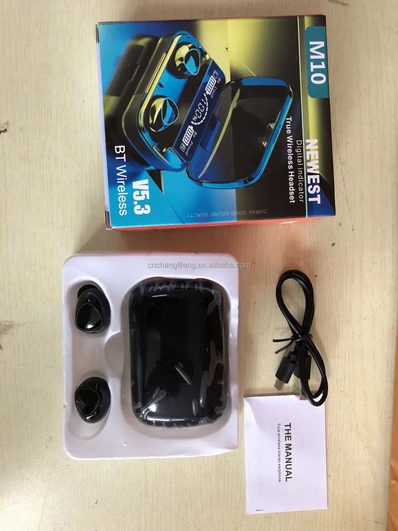Tws M10 Earbuds Original Tws Wireless Earbuds Auriculares Audifonos ...