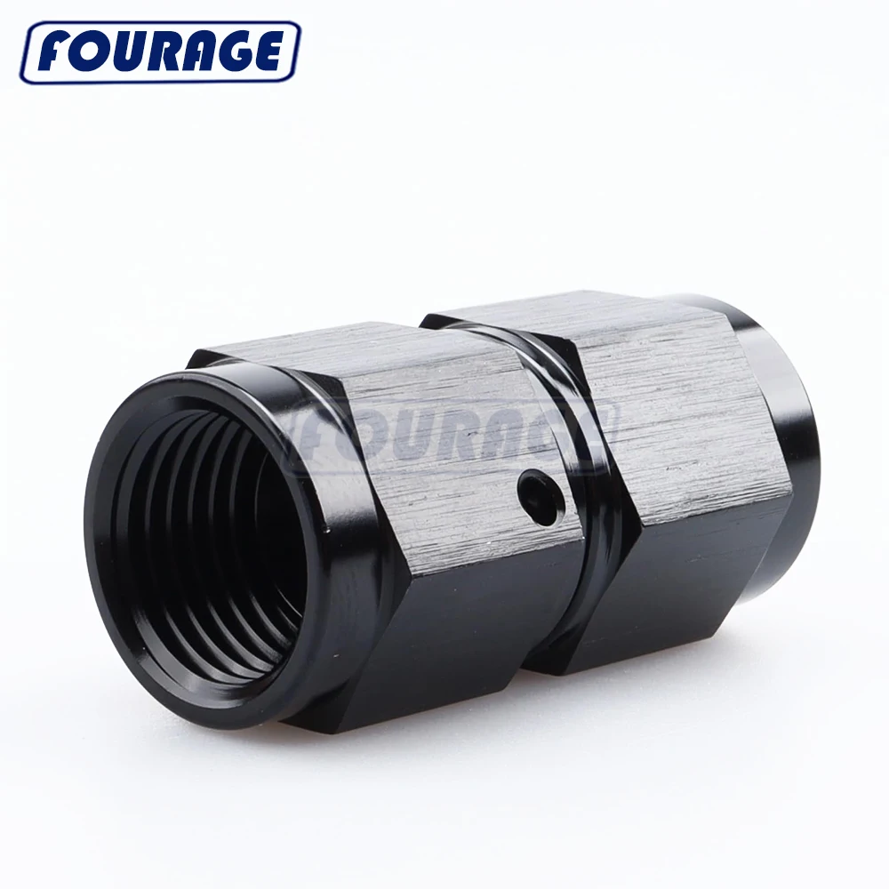 3AN–12AN Aluminum Male Flare Plug Fittings – Black, Blue, Or Silver (US Ship)