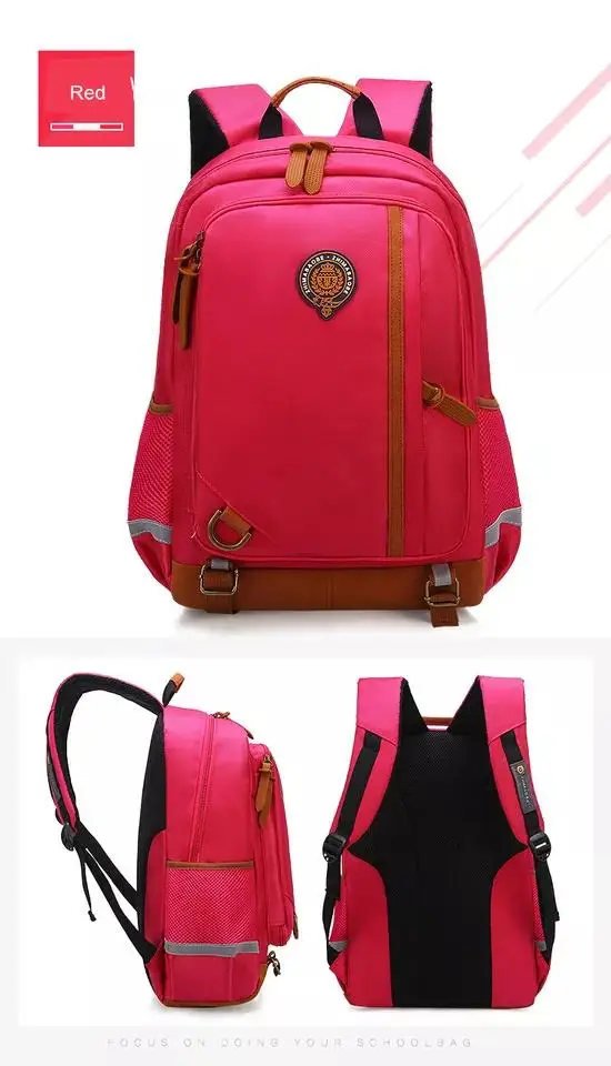 High Quality School Backpack Waterproof Durable Children Bags