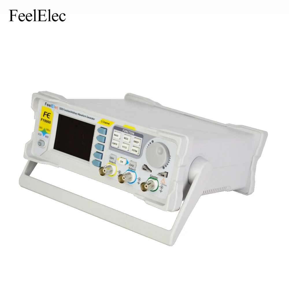 FeelTech FY6900 60M DDS Dual-Channel Arbitrary Waveform pulse function  signal generator with high quality| Alibaba.com