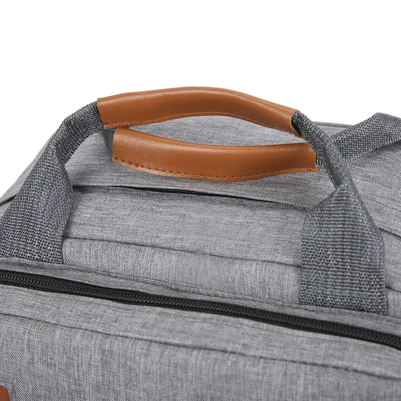 product casual slim anti theft usb charging mens polyester laptop bag business backpack set handbag style high quality polyester-8