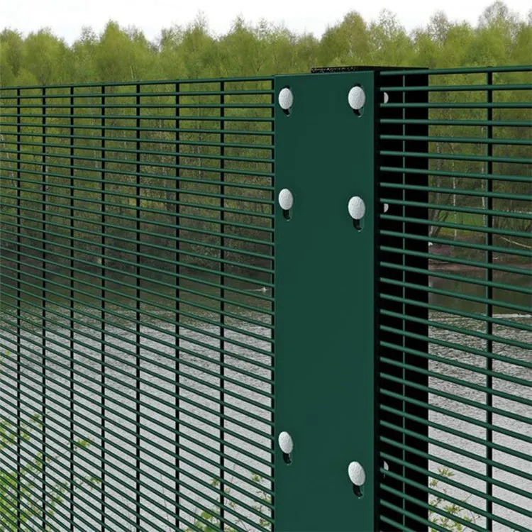Easy Assembly Widely Used 3d Galvanized and Powder Coated Welded Wire Mesh High Security 358 Fence