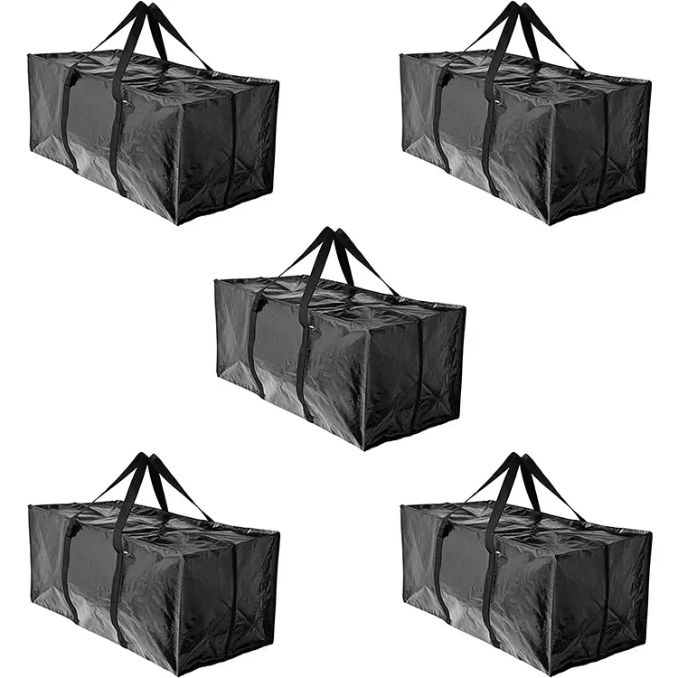 Bulk PVC Strong Zipper Closure 500g Pvc Coated Tarpaulin for Moving Bags Luggage Bag Storage Bags
