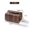 Walnut Tissue Box - 2