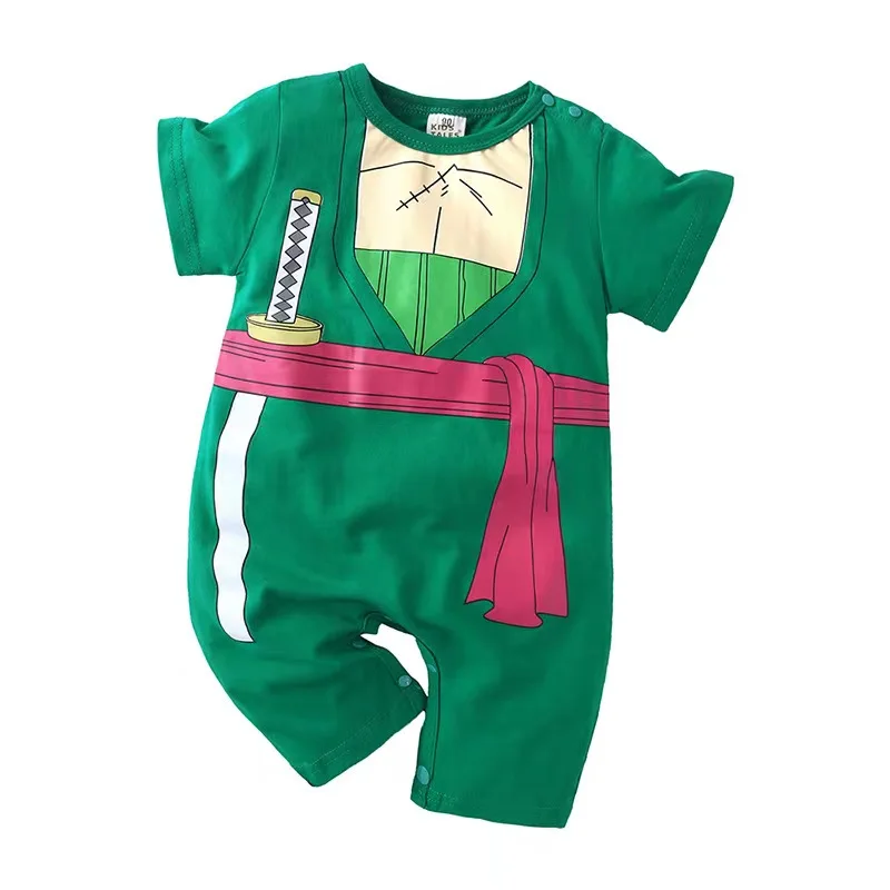 baby boy tuta anime abbigliamento cosplay estate neonato a maglia vestiti  per bambini akatsuki un pezzo luffy goku bambini costumi per bambini