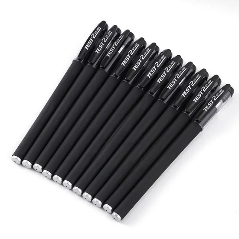 Custom Made Frosted Carbon Gel Pen 0.5mm Business Signature Pen Office Student Examination
