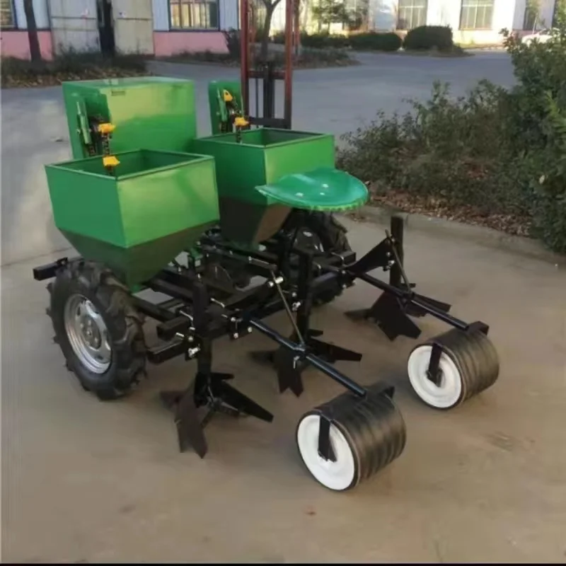 Agricultural tractor potato planters / potato seeder for tractor / potato planting sowing machine