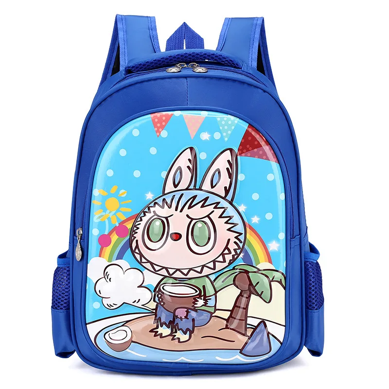 New Design Cartoon Monster Labubu School Backpack Waterproof