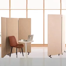 Better Price Advantage Fabric Wrapped Acoustic Wall Panel Free Standing Cubicle Office Partition