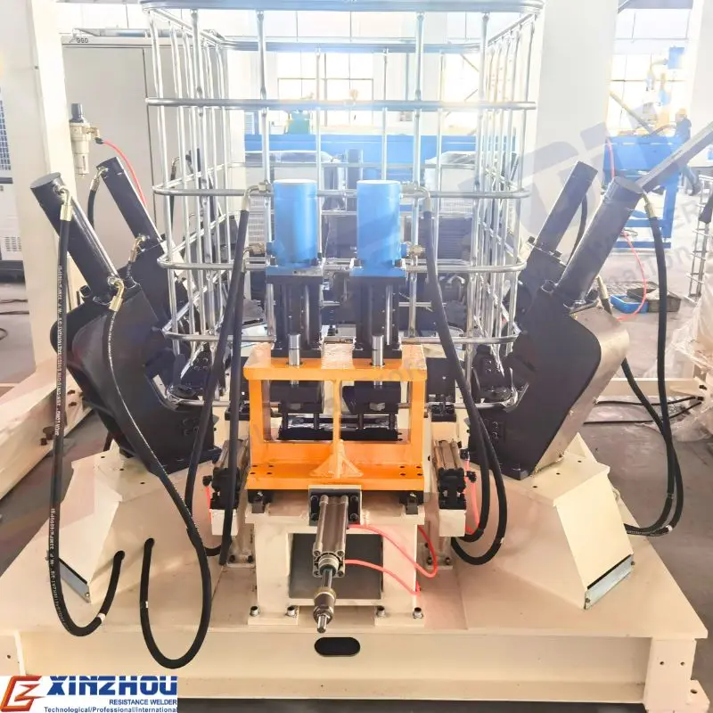 Intelligent IBC Automatic Tote Frame Cage Welding Machine Ibc Tank Production Line