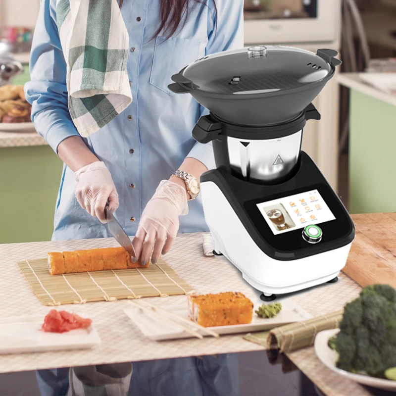 Cana Full-Automatic OEM ODM Smart WiFi Bimby Robot de cuisine Cuisine  multifonctionnelle processeur Machine de cuisson Thermo cuisinière  mélangeur alimentaire - Chine Blender alimentaire et Food Proceesor prix