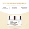Crème de nuit raffermissante au rétinol