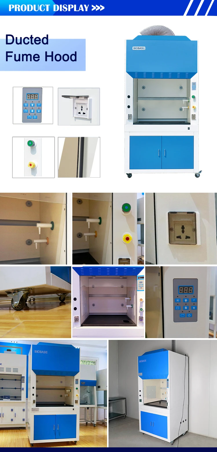 Biobase China Ducted Fume Hood Fh(a) Air Flow Sensor Ducted Fume Hood