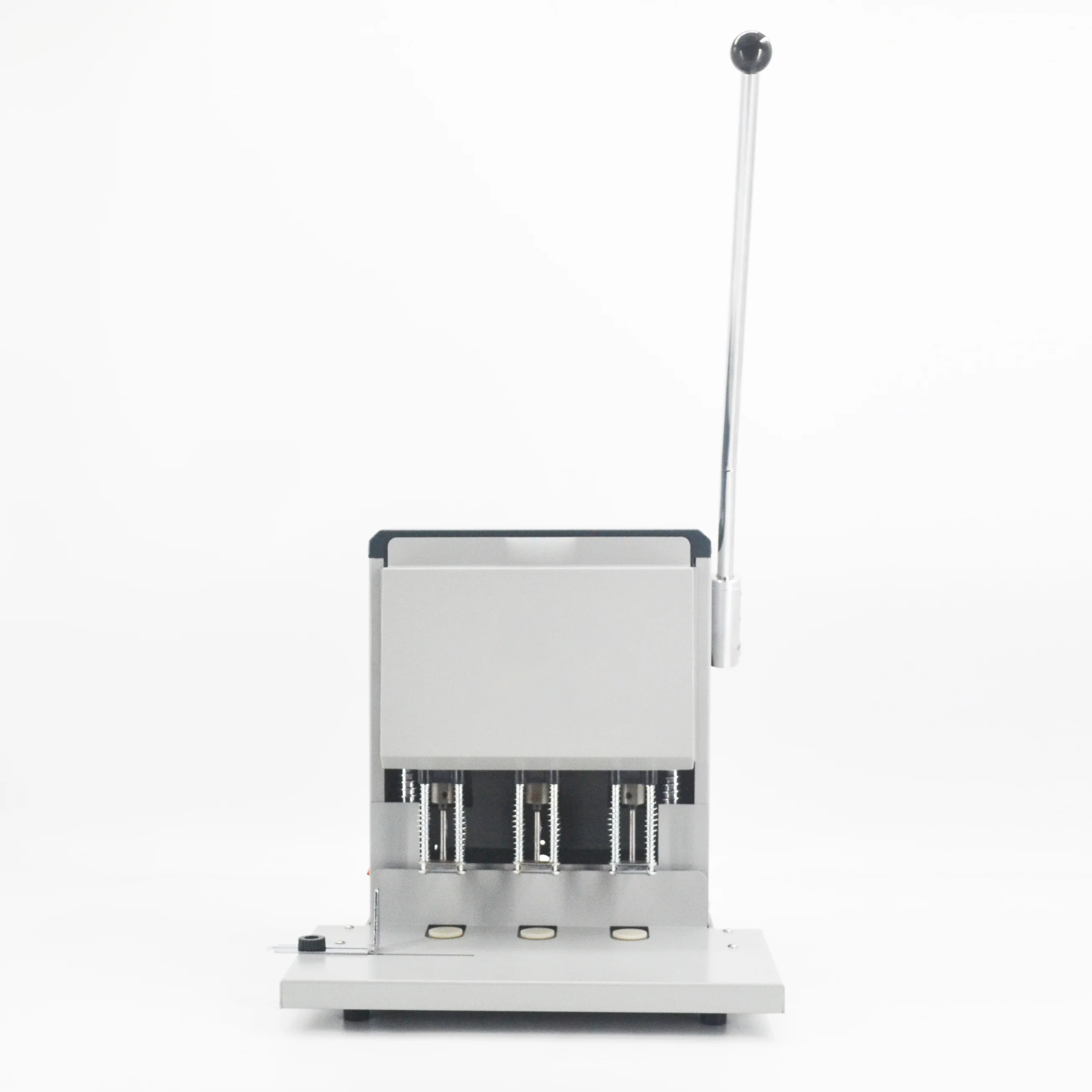 B-EP80/83 Электрический бумажный сверлильный станок с 3 отверстиями