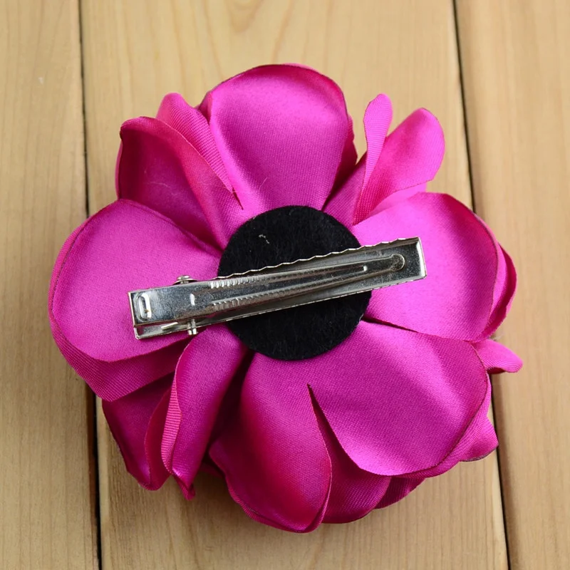 
 Модные аксессуары для волос, Оптовая продажа, шелковые заколки для волос с цветами  