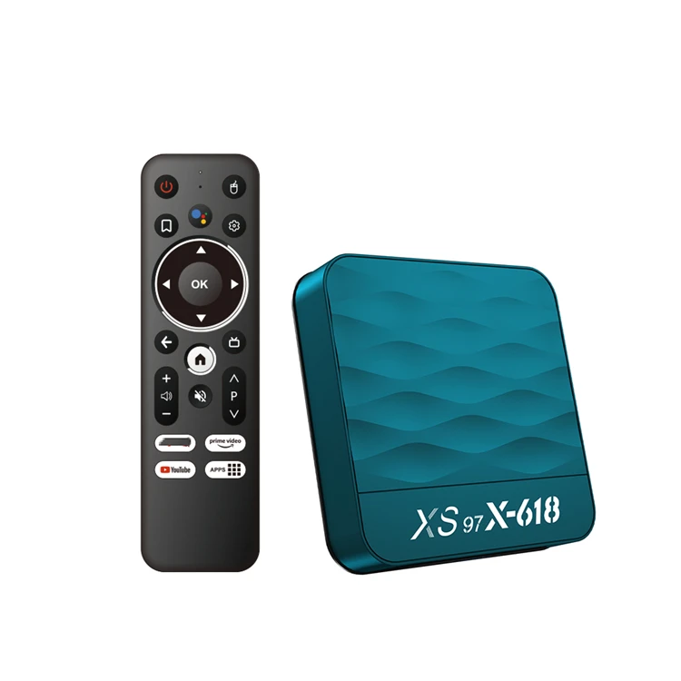 XS97 X-618 Android TV Box - 4GB RAM, 32GB Storage, 4K HDR