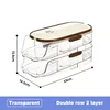 Transparent-Double row 2 layer
