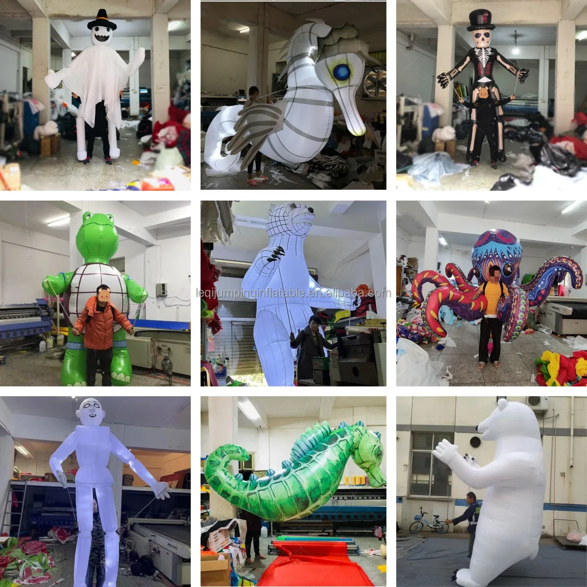 Sentient Inflatable Characters Outdoor Advertising Inflatable Cartoon Character Led Lighted Inflatable ...