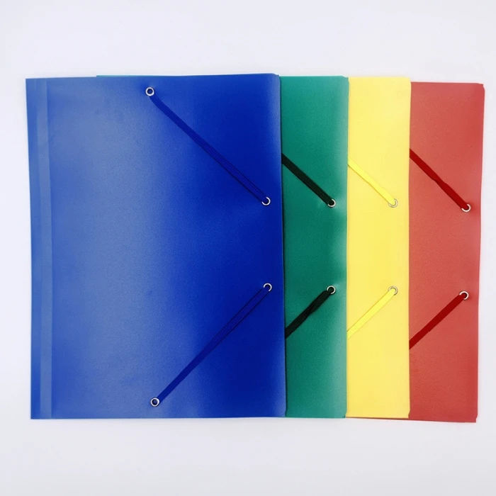Офисная школа пластиковый размер письма A4 эластичный шнур закрытия папка Органайзер