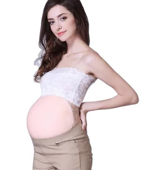 Hot Sale Silicone False Stomach Belly For False Pregnant Woman