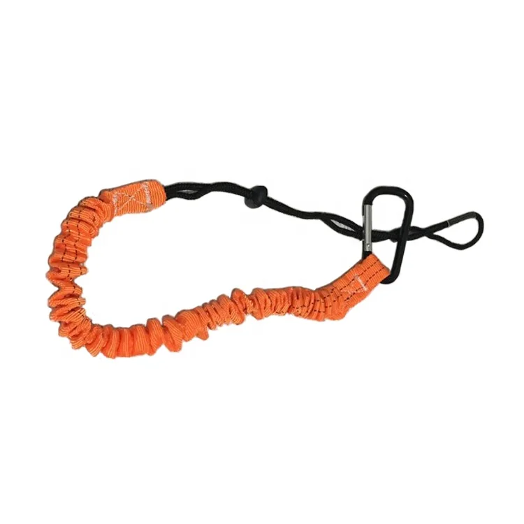 Custom Spring Elastic Tools Safety Lanyard