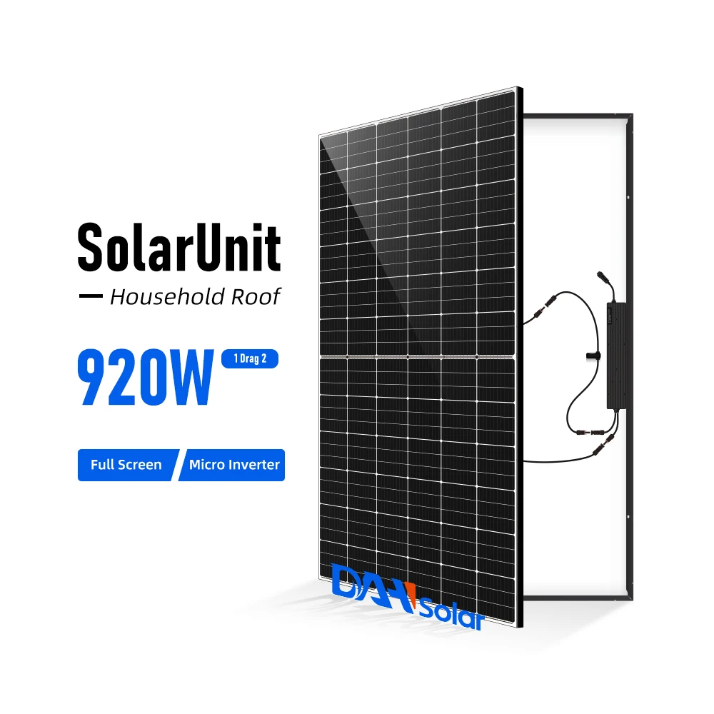 DAH Solar Micro Inverter SolarUnit SU920D 600w 800w 920w Micro Inverter with 10 Years Warranty