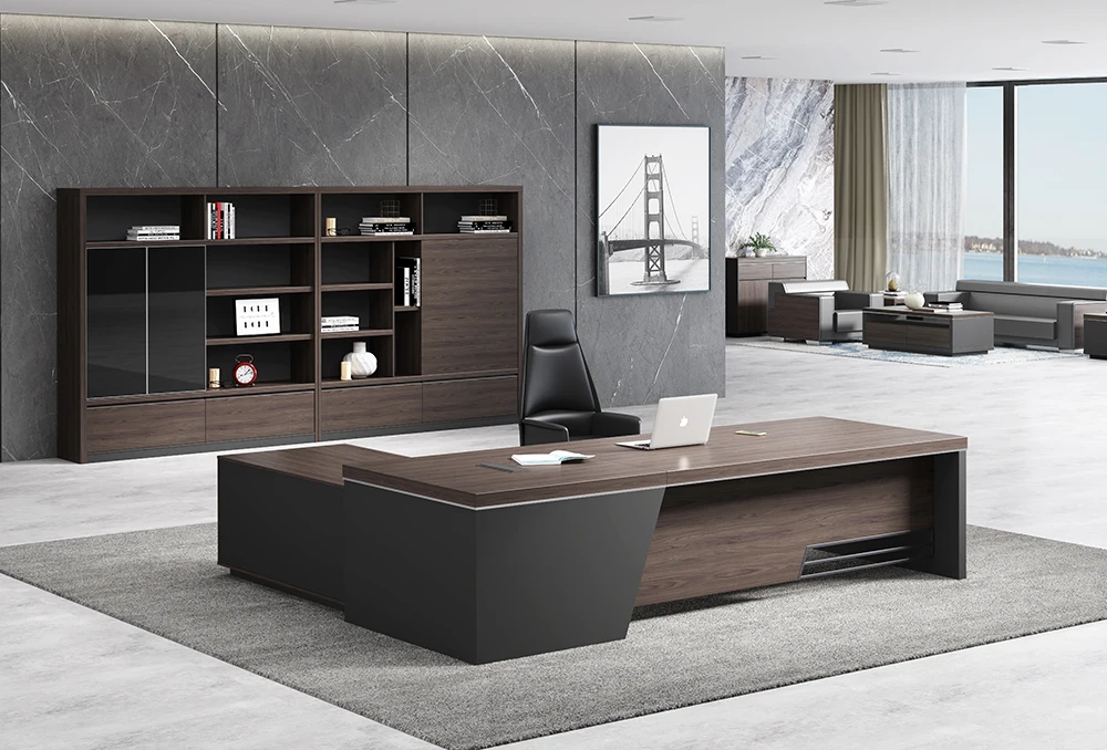 High Quality Mfc Ceo Office Desk Modern Wooden Furniture Luxury Manager ...