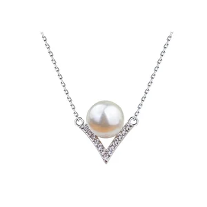 Keiyue Custom 925 Sterling Silver Necklace for Women Moissanite CZ Zircon Letter-shaped Beads for Engagement Anniversary Wedding