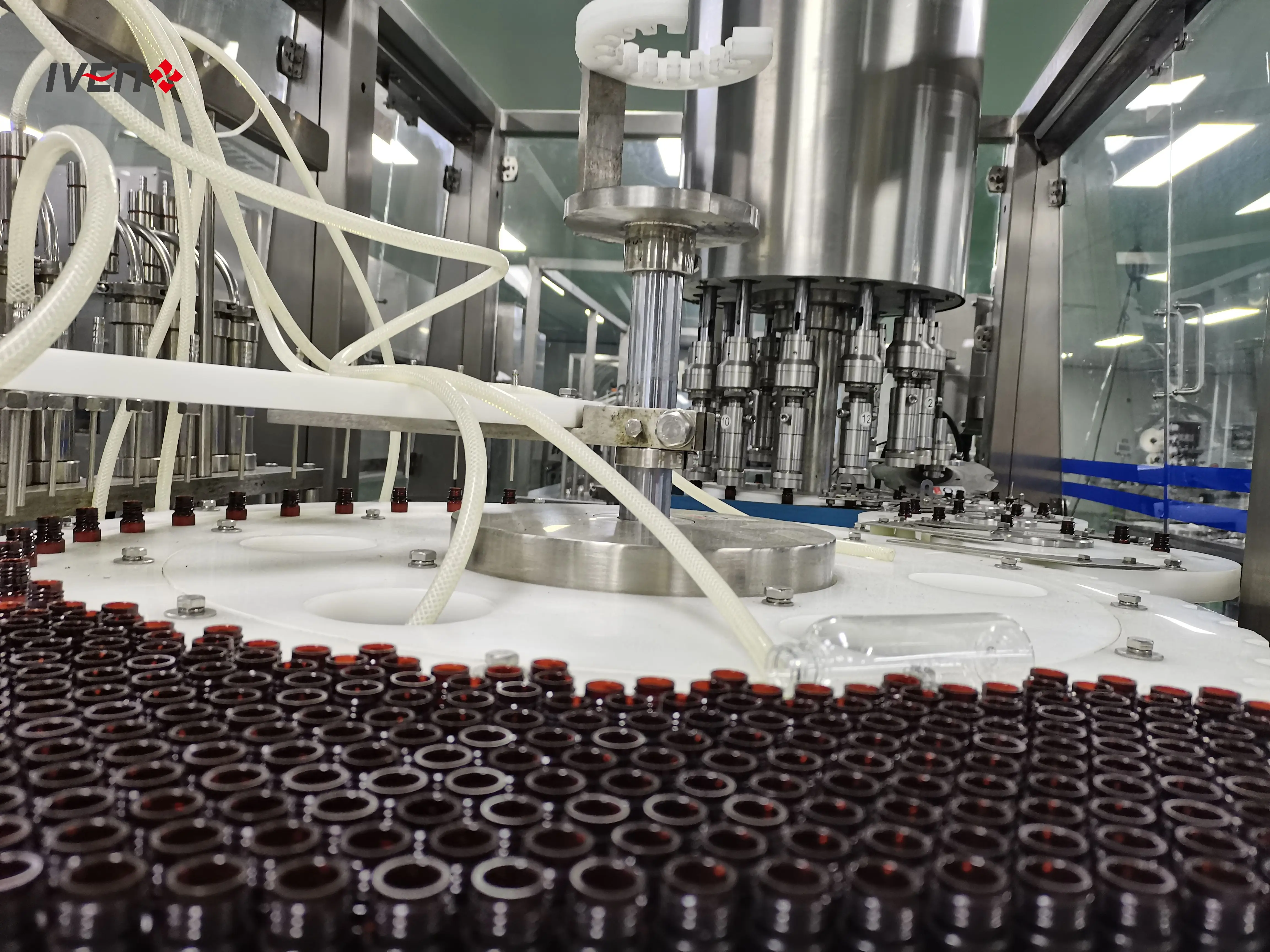 Glucose Syrup Pouring Equipment Syrup Filling Bottling Line Machinery ...
