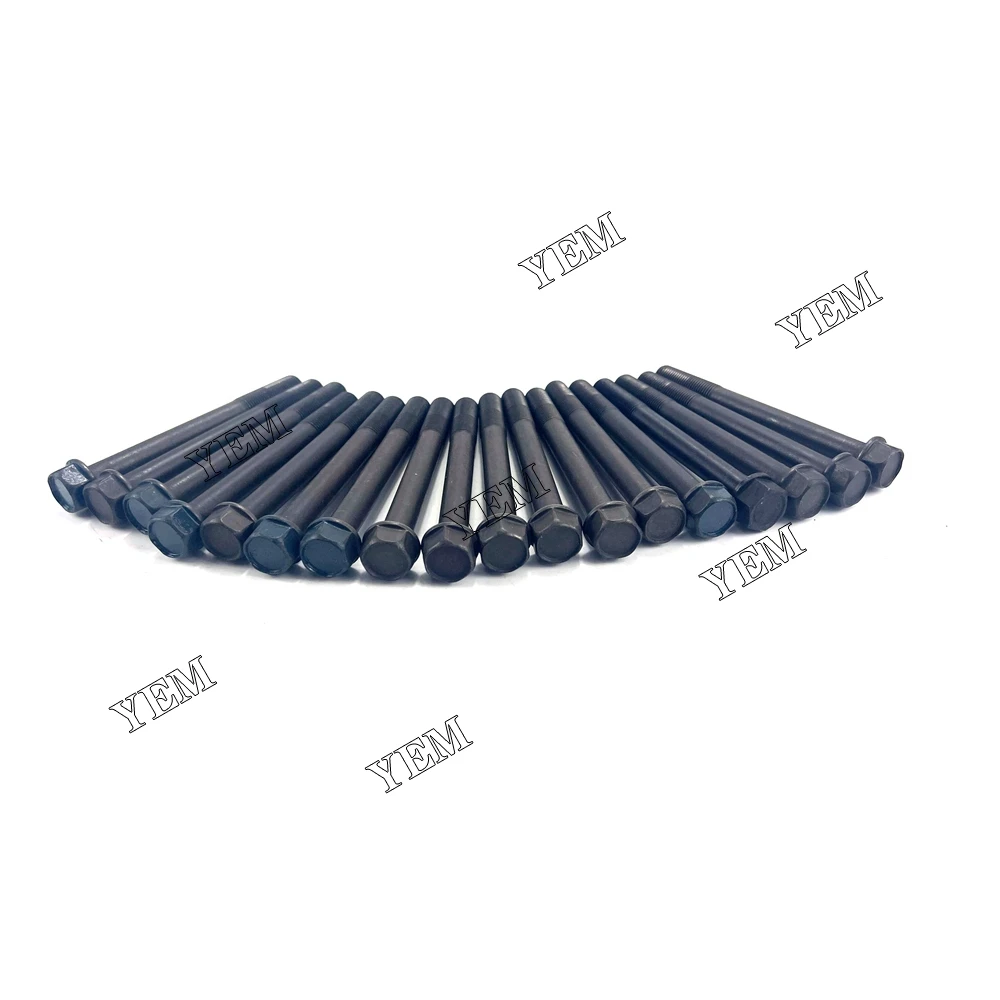 For Kubota V3300 Cylinder Head Screw 1C010-03450 Replaces 4