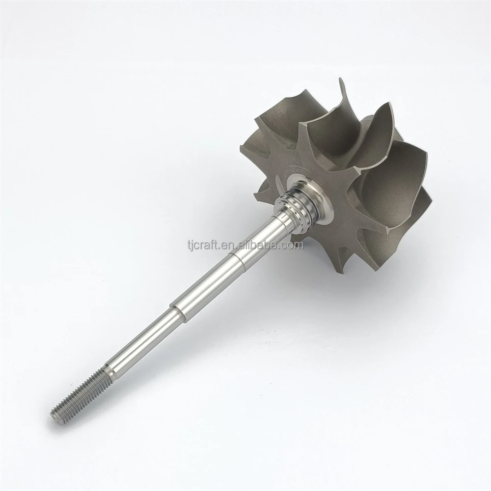 Turbo Turbine Wheel Shaft Kp35 Dual Ring Ind 34.7mm Exd 30.97mm