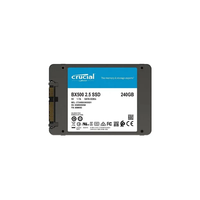 Crucial BX500 SSD High Performance Storage Solutions