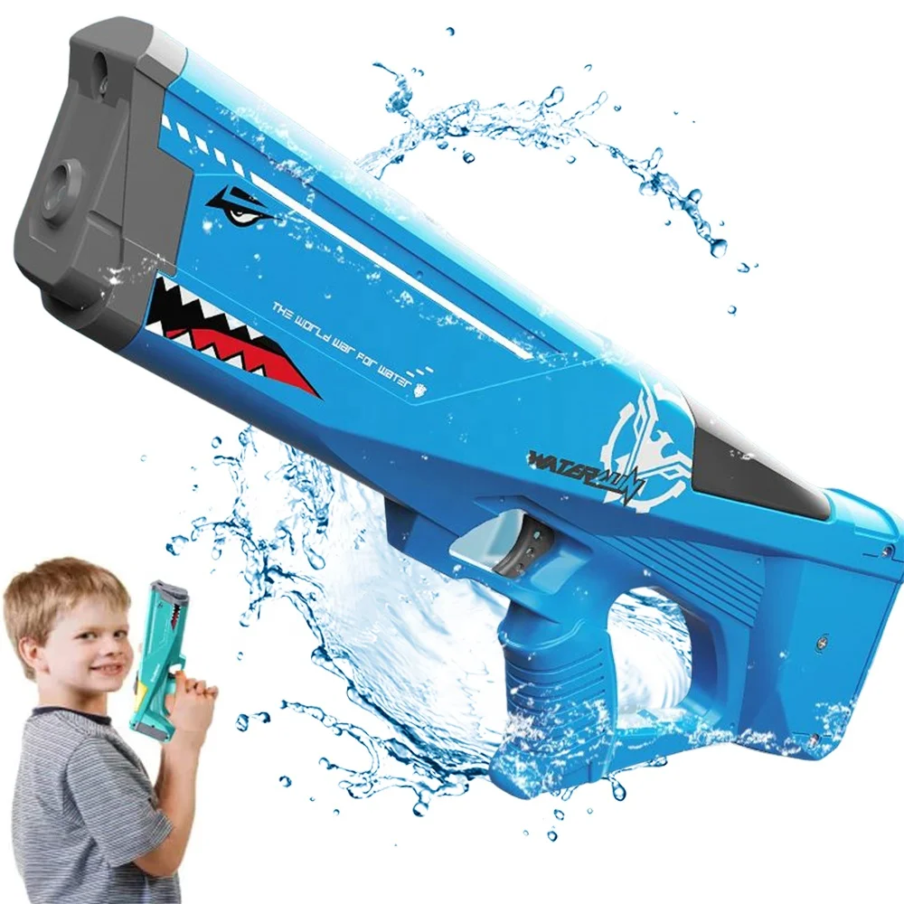 CPS Electric Water Gun for Adults Kids Automatic Water Gun the Strongest 550cc Super Soaker Shooter Squirters Pistol for Kids