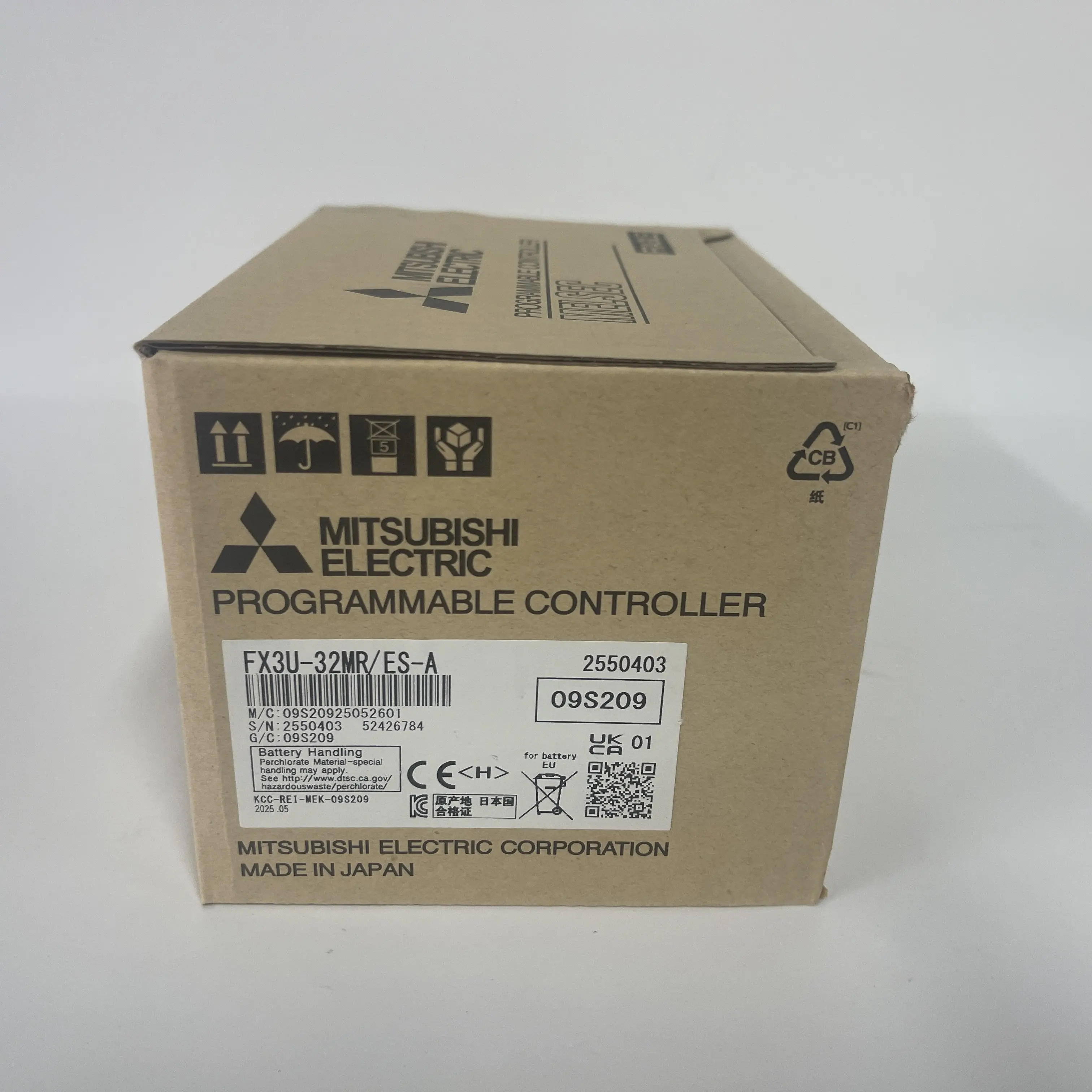 Mitsubishi Programmable Controller FX3U-32MR/ES-A