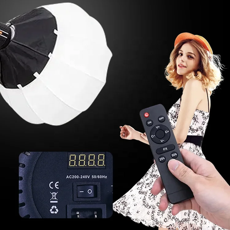 ZSYB 160W LED Video Lights Professional Photographic Lighting