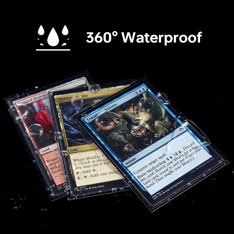 1000pcs Gray Fox Premium Rough Textured Matte Clear Custom Outer Sleeves Triple Sleeving Card Sleeves 100% PP 100 Micron 1000pcs Gray Fox Premium Rough Textured Matte Clear Custom Outer Sleeves Triple Sleeving Card Sleeves 100% PP 100 Micron