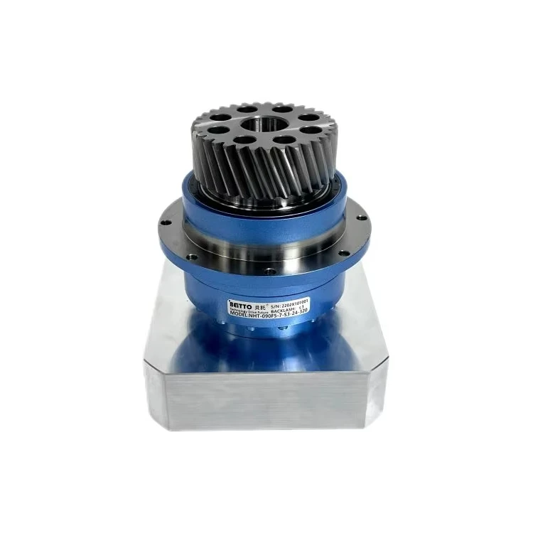 High Precision NHT Series Crane Servo Motor Speed Reducers Epicyclic Planetary Gearbox Helical Gear and Stepping Motor