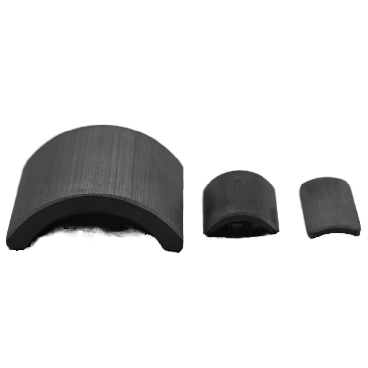Customized Ferrite Magnet Ring Core for Welding Fluxes Hollow Flat Round Split Shaped Permanent Motor Magnet