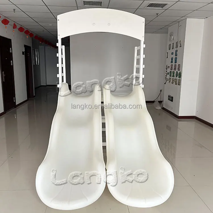 White Indoor Playground Soft Play Slides Ball Pit with Slide