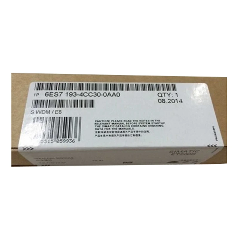 new original 6es7 193 4cc30 0aa0 6es7193 4cc30 0aa0 terminal module for siemens simatic et200s series designed for easy wiring and signal connection with compact structure reliable contact and strong compatibility -1