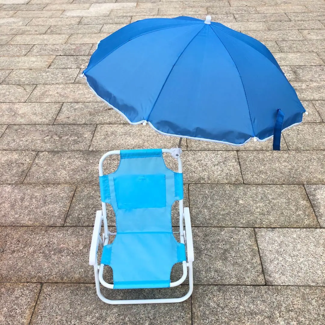 Outdoor Beach Folding Chairs Kids Beach Chairs Umbrellas Portable Deck