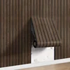 Legno marrone scuro - 1 rotolo (15,75 pollici * 118,11 pollici)