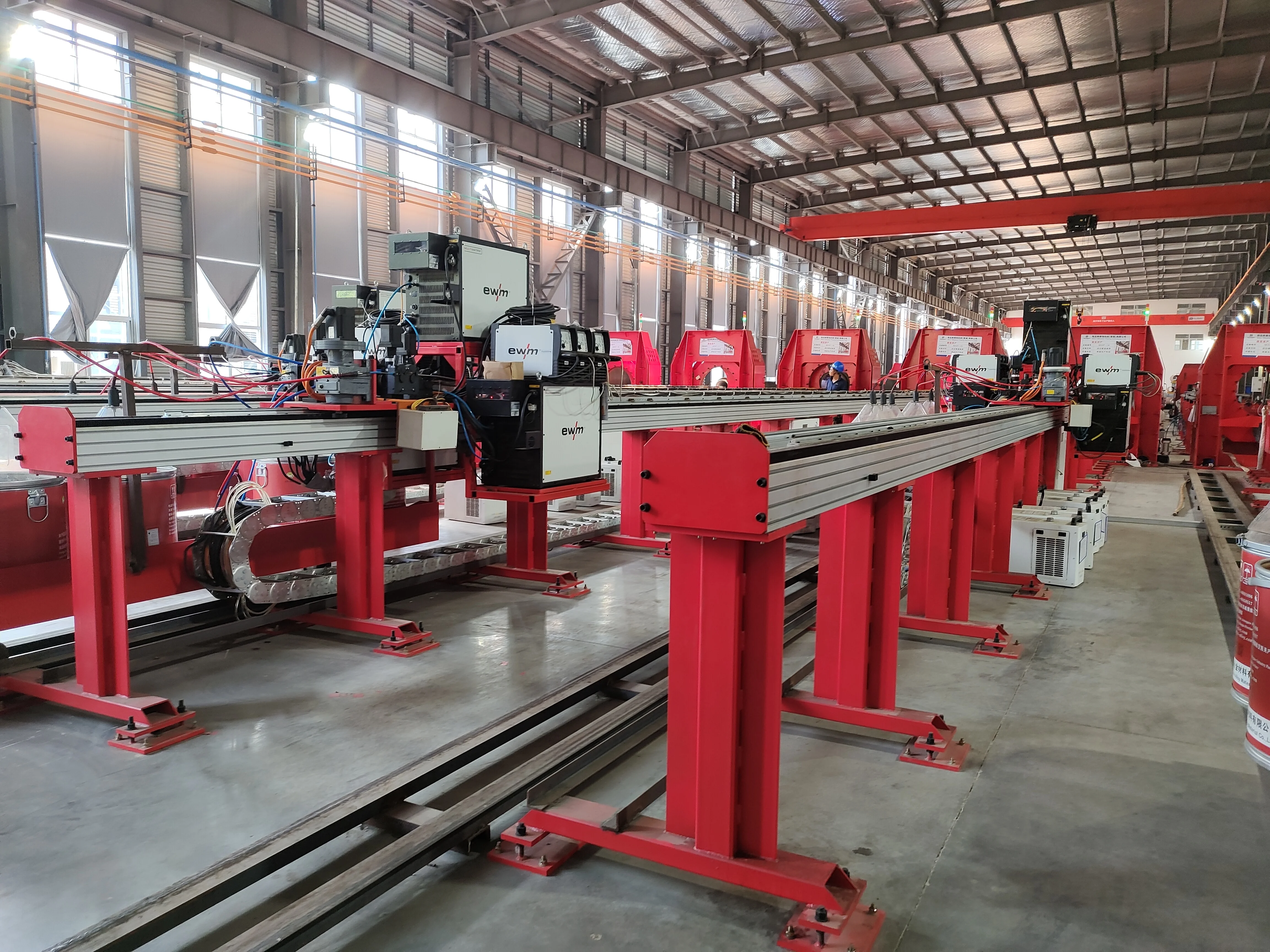 Horizontal Pipe Inner Surface Hardfacing Cladding Machine Station