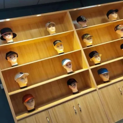 High quality solid color washed cotton baseball cap, denim fabric, flat patterned unstructured men