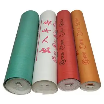 Custom printing temporary floor protection rolls EVA and Woven Bag Covering Sheeting Surface Protection Film