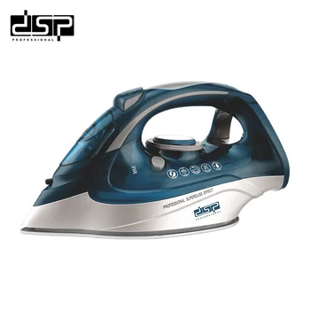 2200W DSP Electric Vertical Garment Steamer with Big Iron and Ceramic Bottom for Home Use