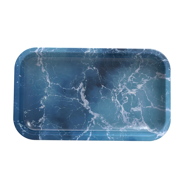 New Design Custom Rolling Tray Blank Serving Tray Magnetic Tray with Lid